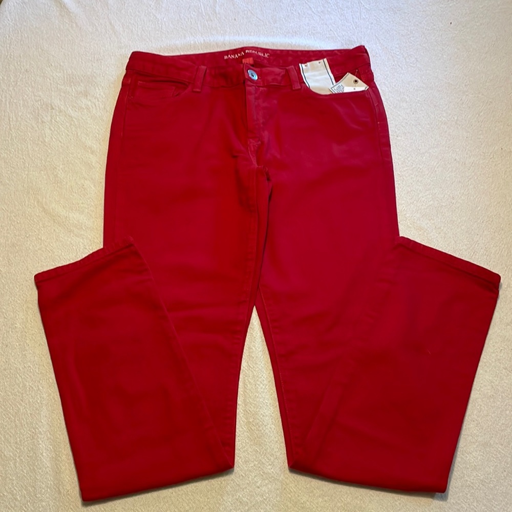 Banana Republic —  Red Pants